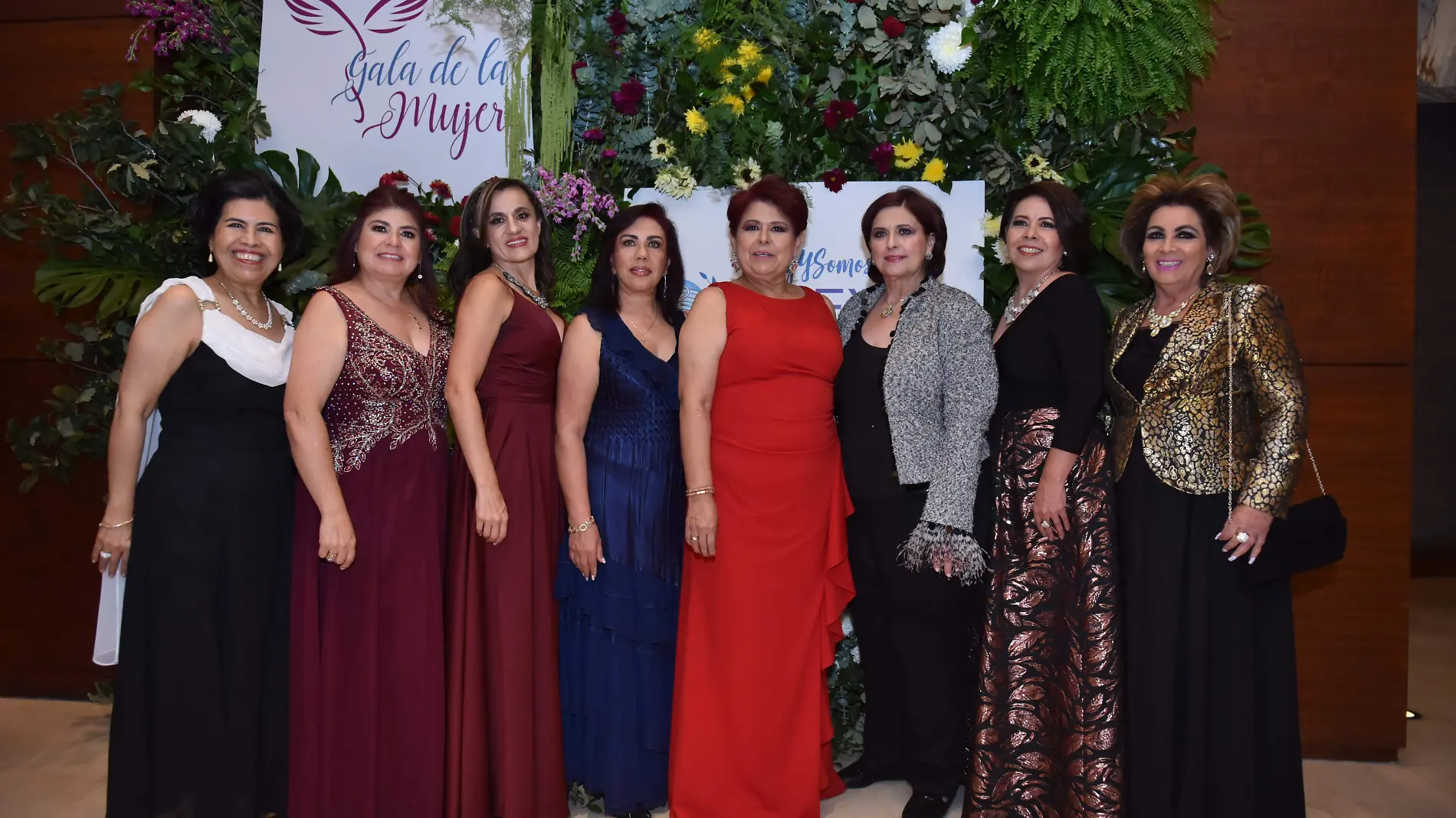 ALMA MORÁN, ELICIA VILLAGRANA, MONTSERRAT HERNÁNDEZ, ANGÉLICA ANGULO, CECILIA OVALLE, PILAR MUÑOZ, LEONOR NÚÑEZ Y HELEN ANAYA.